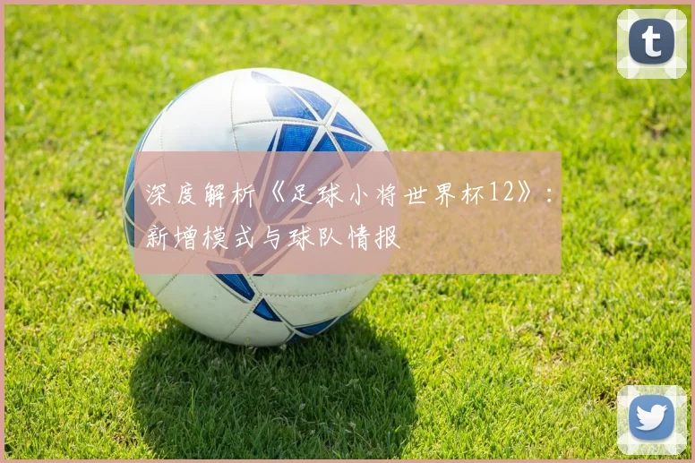 深度解析《足球小将世界杯12》:新增模式与球队情报