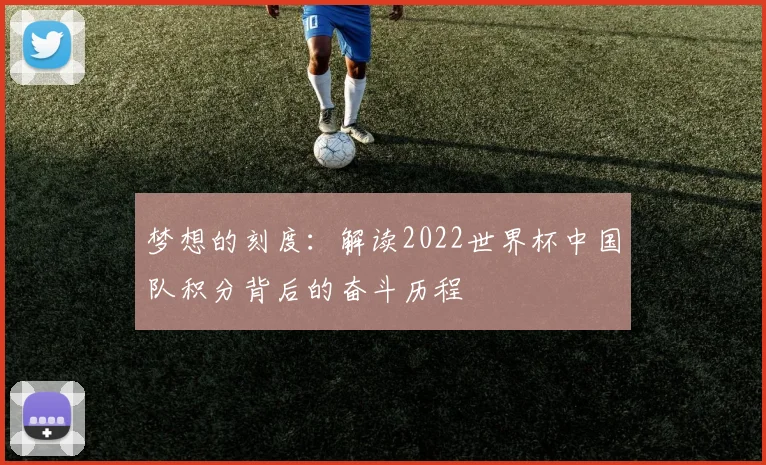梦想的刻度：解读2022世界杯中国队积分背后的奋斗历程