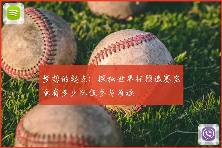 梦想的起点：探秘世界杯预选赛究竟有多少队伍参与角逐